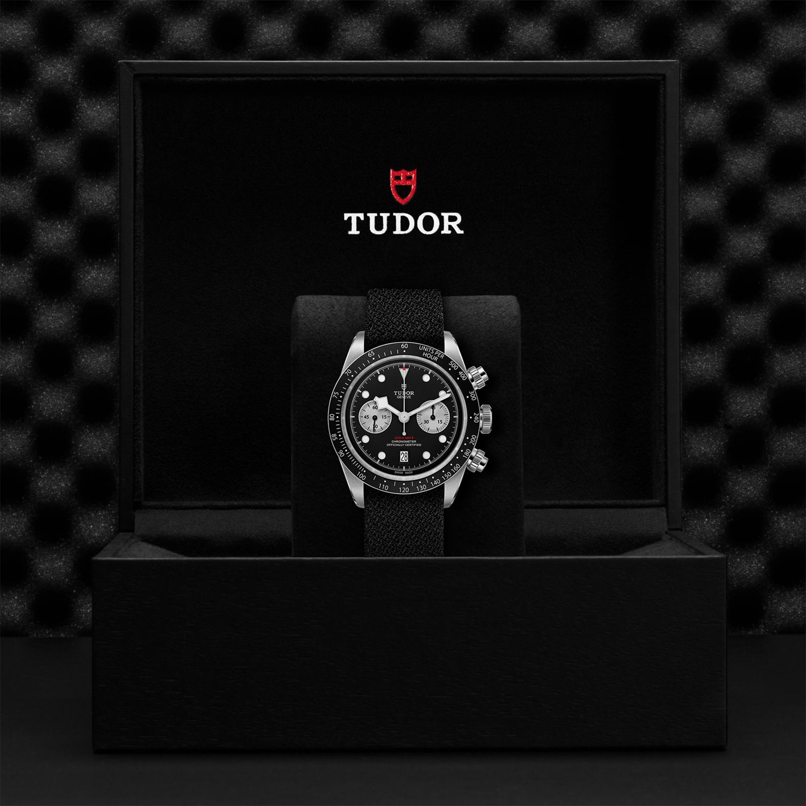 Tudor Black Bay Chrono 41mm Steel Case Black Dial M79360N-0007