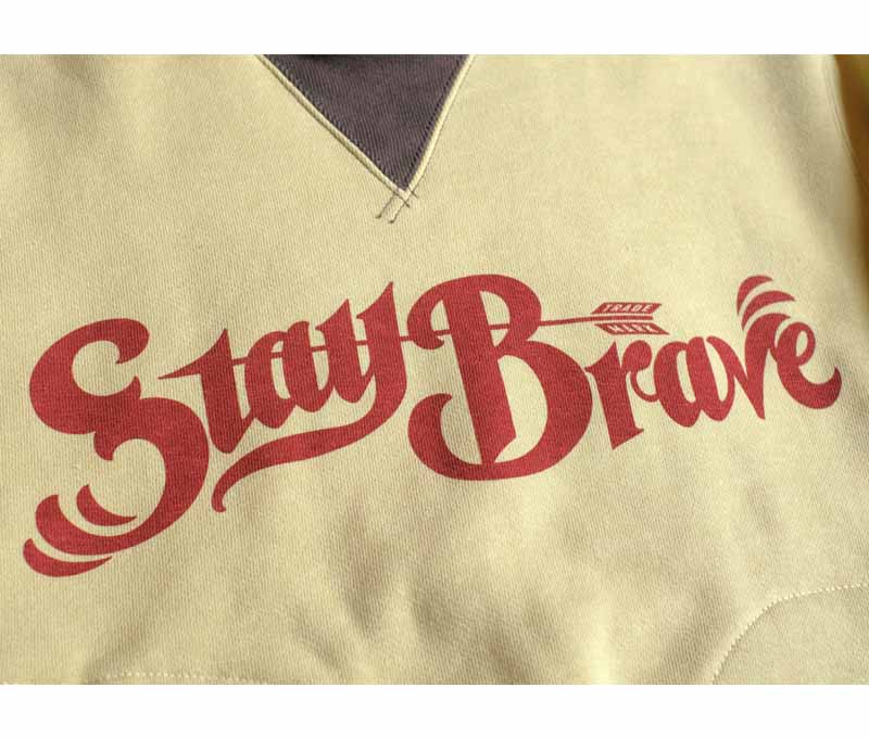 FREEWHEELERS＆Co. 2024 STAY BRAVE 別注タートルネックスウェット