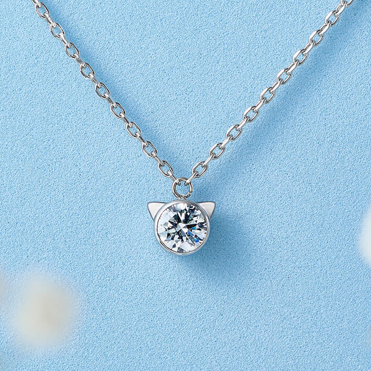 Lierrey ラボグロウンダイヤモンド ネックレス Mew（ミュー