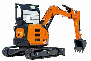 ZAXIS 超小旋回ミニショベル（UR） ZX40UR-5B ZAXIS 超小旋回ミニ