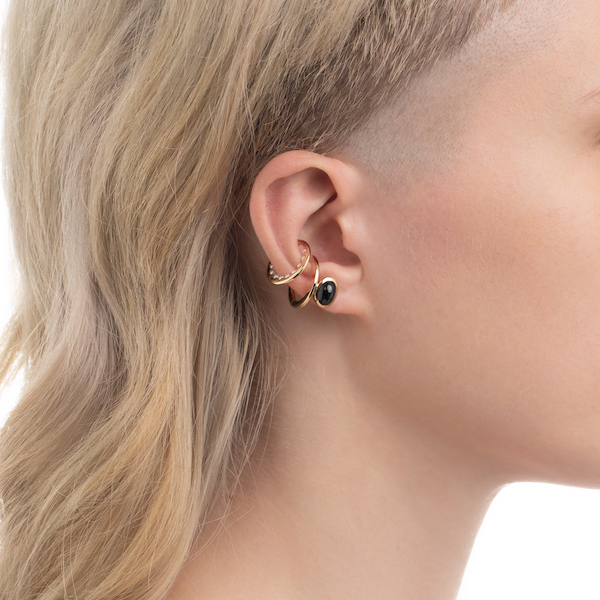 TREEHOPPER ダイヤモンド イヤーカフ Sサイズ