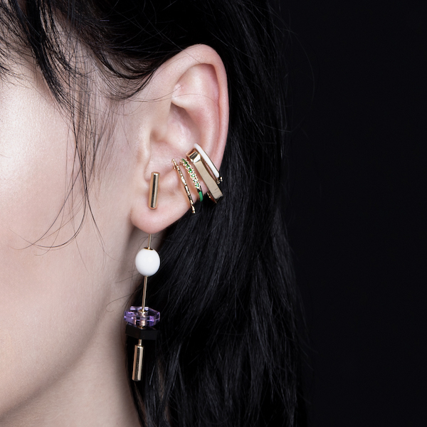 GOSSAMER ショートバー ダイヤモンド ブレスレット