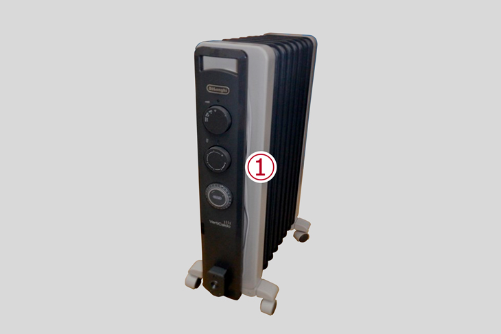 デロンギ ヴェルティカルド オイルヒーター RHJ21F0812-GY シダー