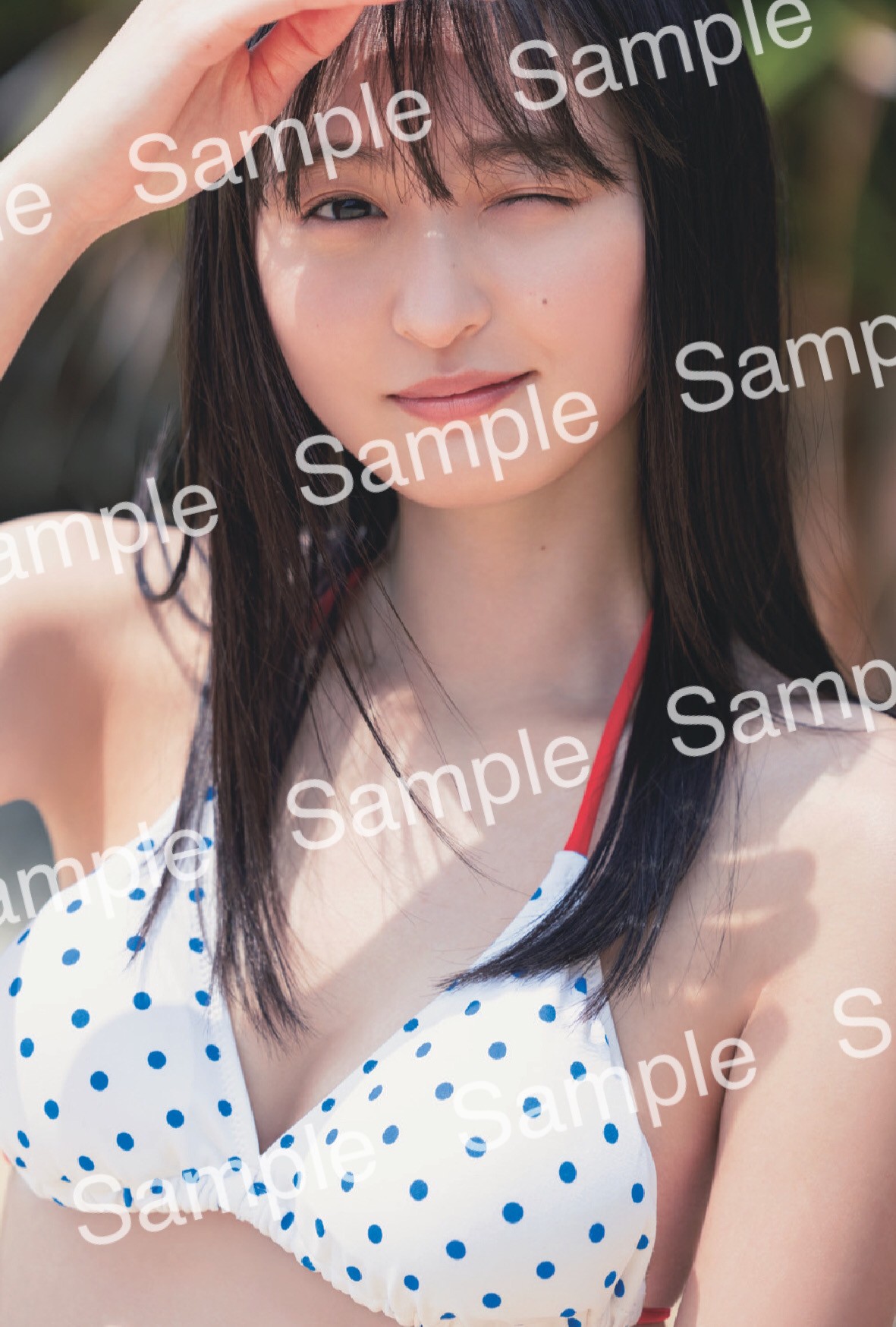 乃木坂46遠藤さくら、“奇跡”のウインクショット 封入ポストカード第5弾