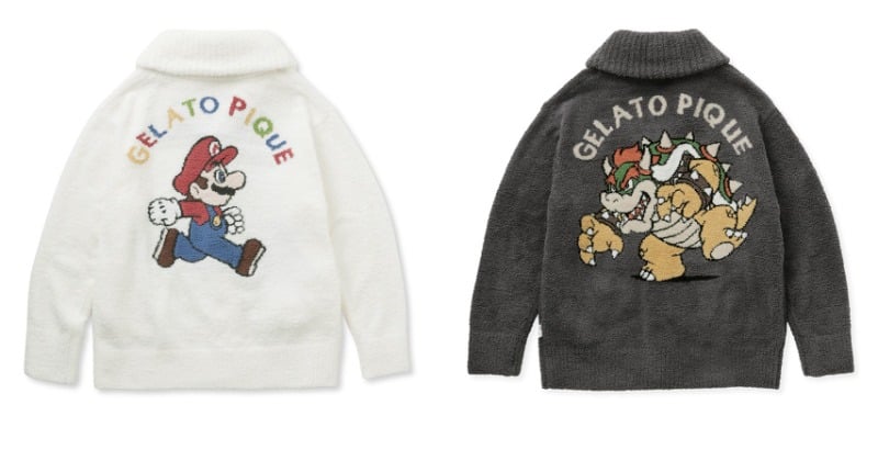 ジェラピケ×マリオ第4弾、クッパ初登場 存在感たっぷりスリッパや