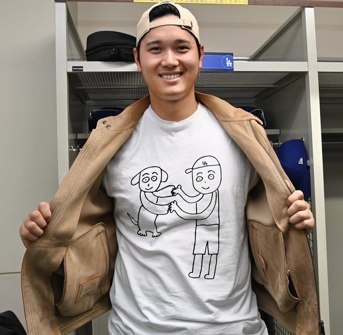 大谷翔平、おねだりしていた“画伯”前田健太のサインゲット！新たな大谷