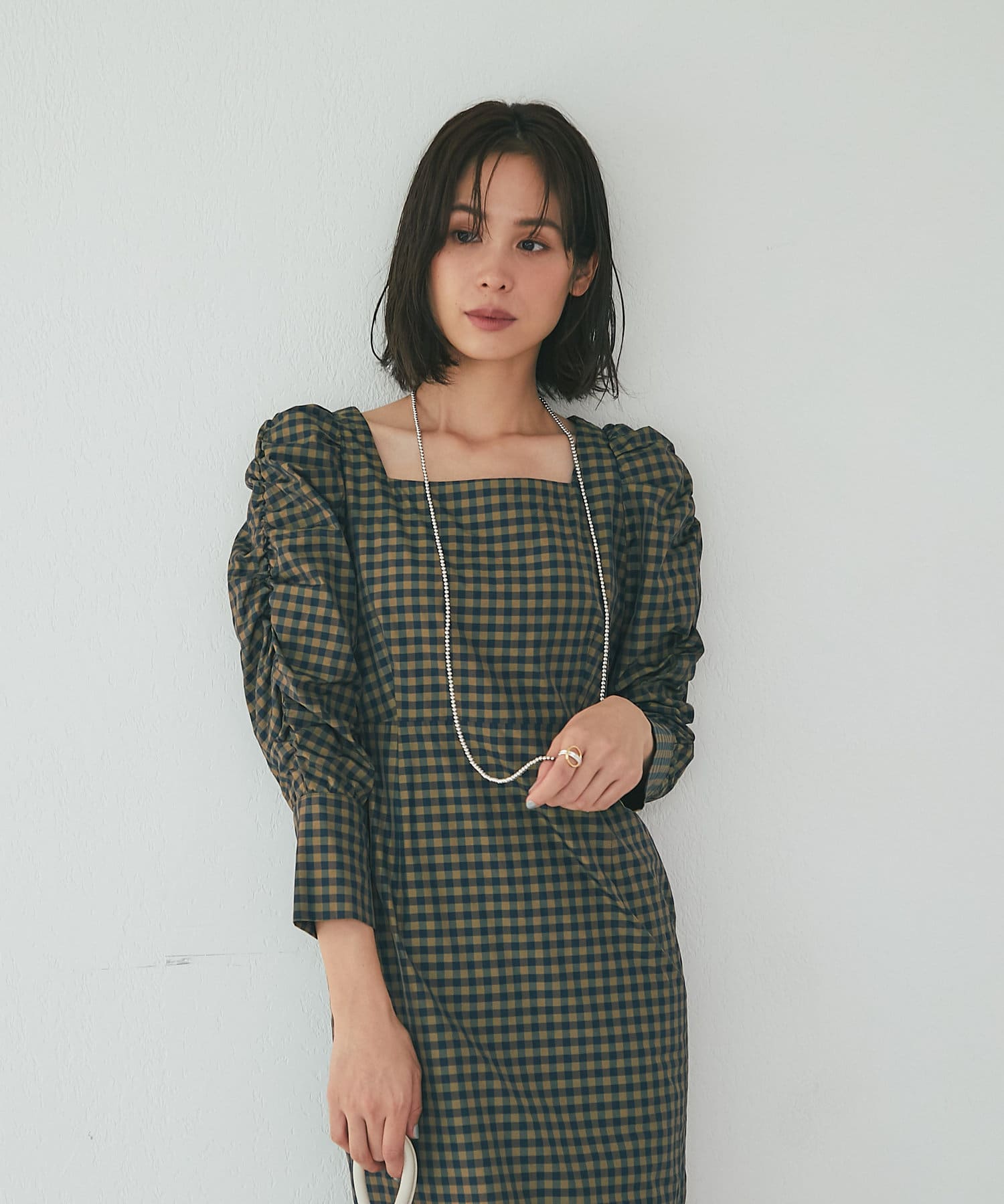 bonpoint ボンポワン ワンピース 8a 美品 8a ボンポワン チェック