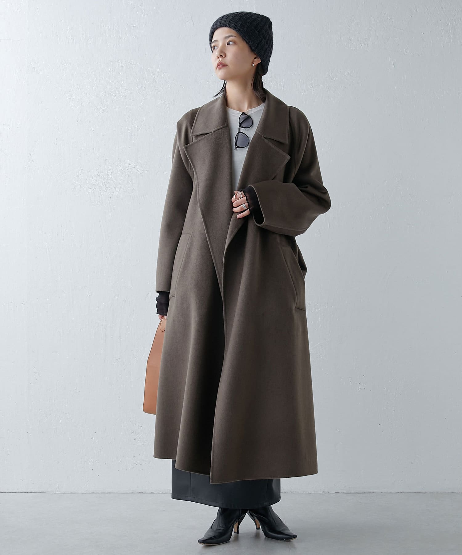 ギャルリーヴィー 定価13万円 カシミヤ 100% チェスターコート