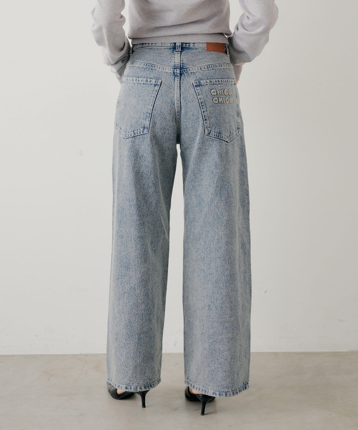 ルーズワイドデニムパンツ | Chico(チコ)レディース | PAL CLOSET(パル