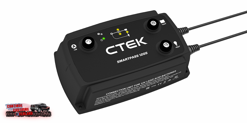 Lithium Dual Battery Charging With CTEK D250SE & Smartpass 120S