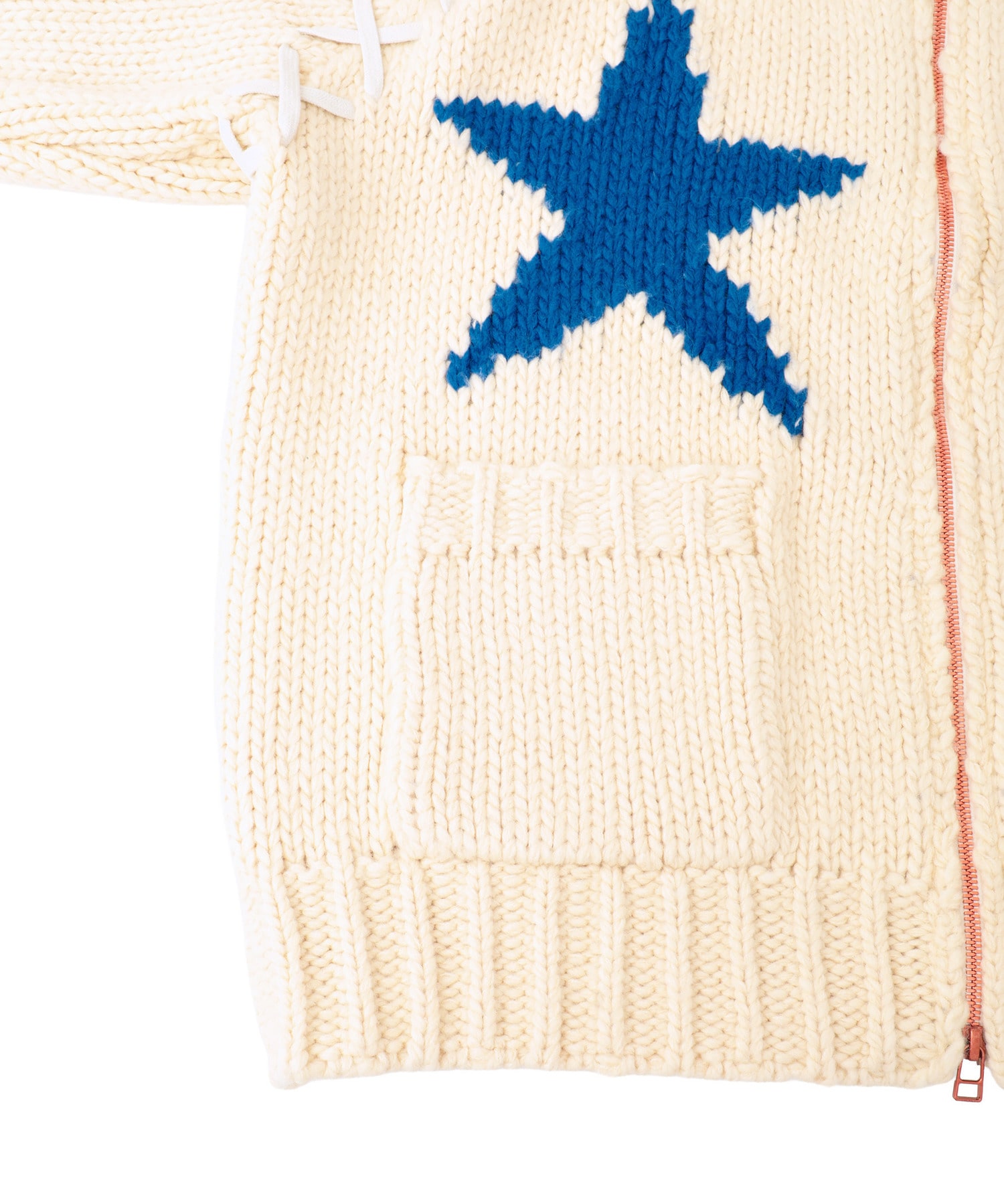 kotohayokozawa】LACE-UP LOWGAGE COWICHAN SWEATER｜CONVERSE TOKYO