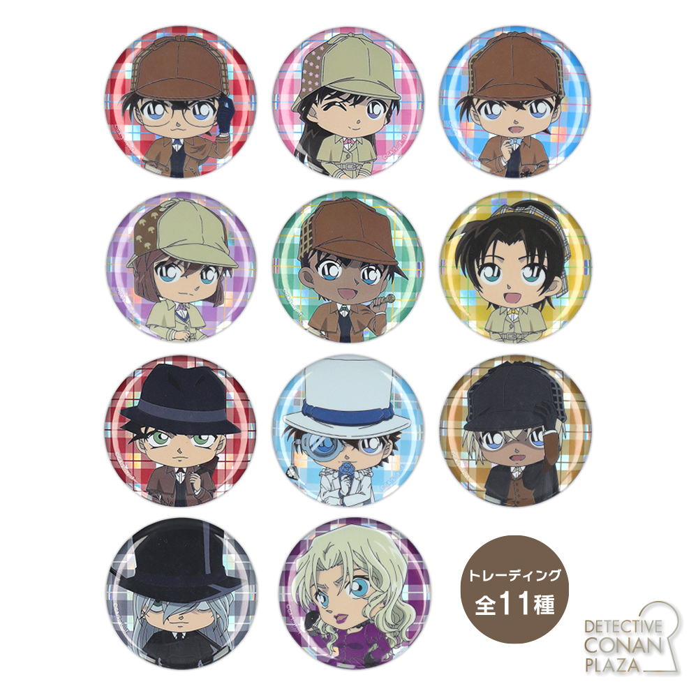 怪盗キッドホログラム缶バッジ Citylights 42個 怪盗キッドホログラム