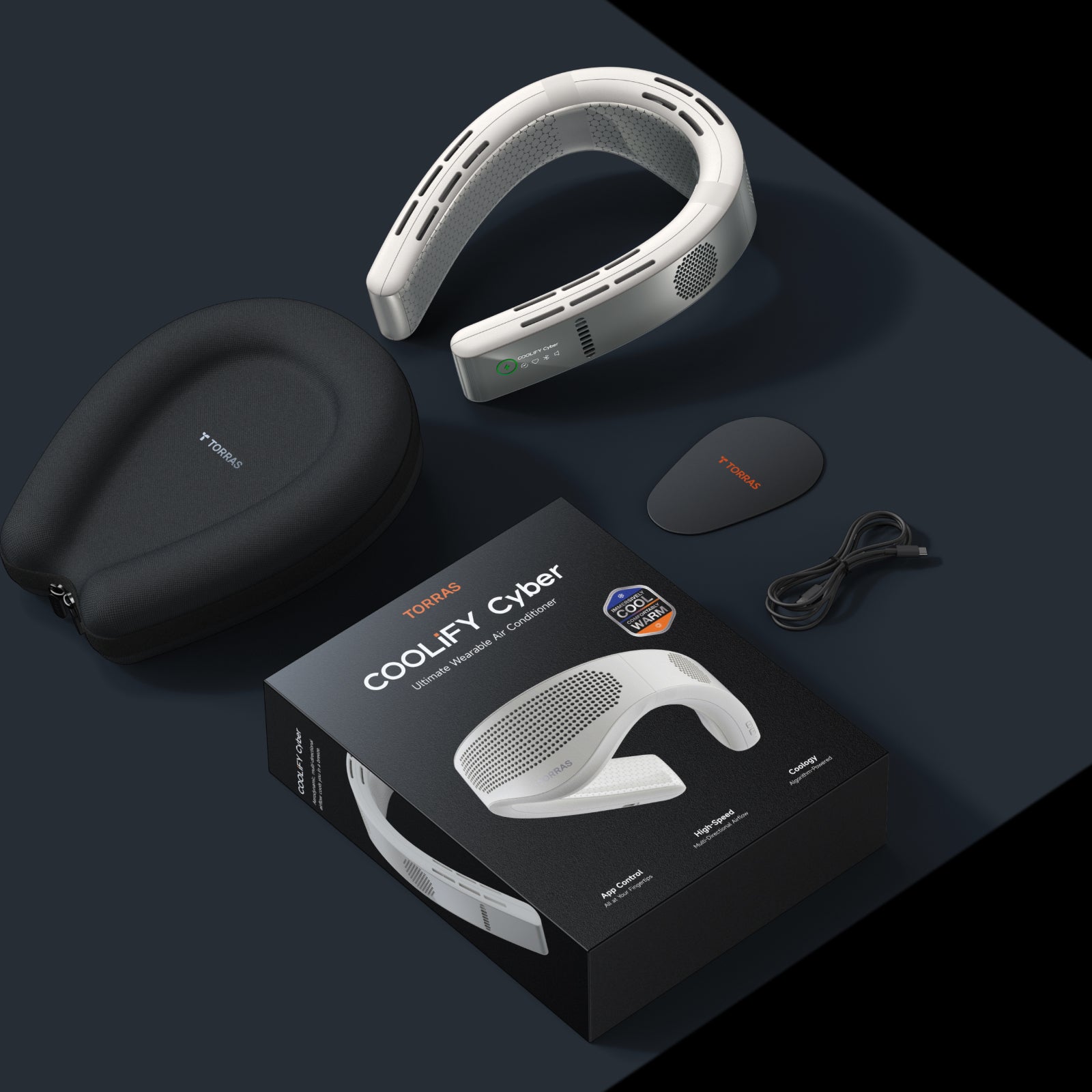 COOLiFY Cyber – Best Portable Neck Air Conditioner