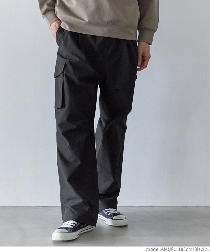 美品✨BASIC AND ACCENT リップストップペイズリー カーゴパンツ 美品