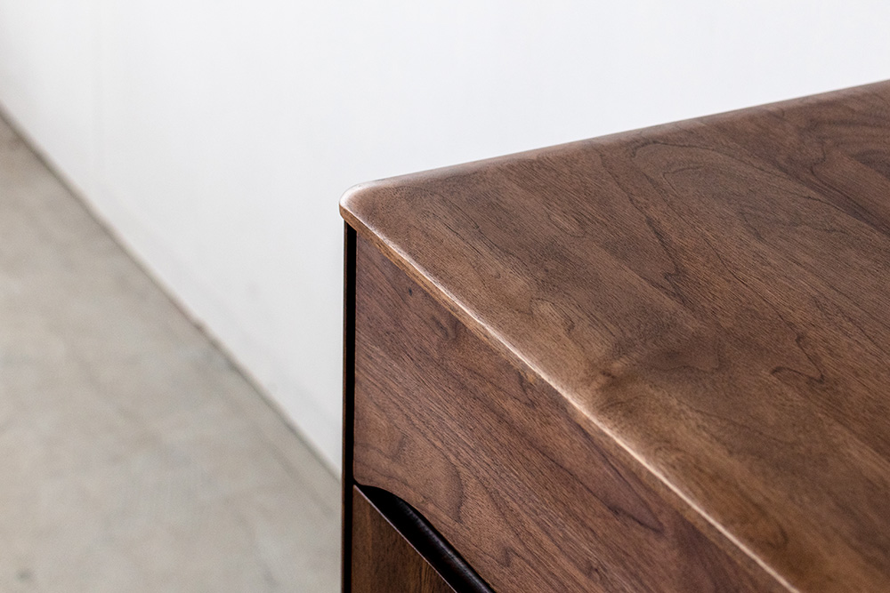 VIRTAUS サイドボード 120【ウォールナット/クリア】 | cocochi