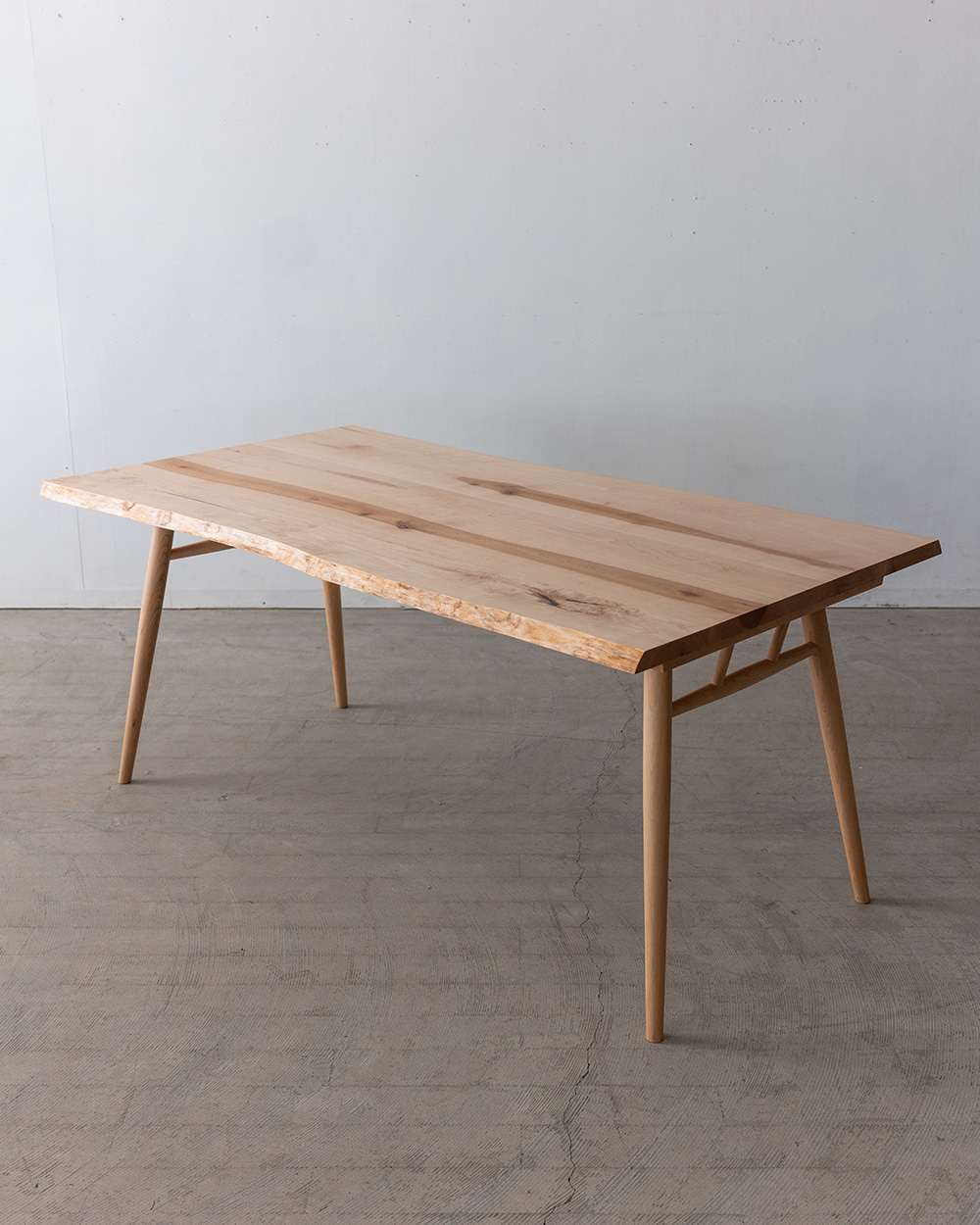 水目桜(ミズメザクラ) 5枚ハギテーブル天板 W1600 ONLY［送料込み価格