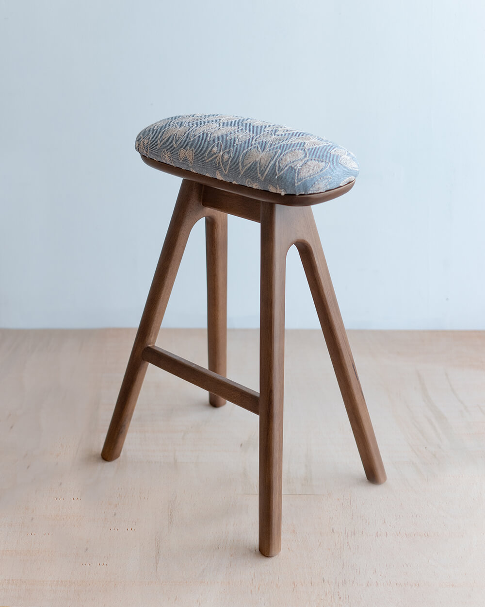 送料込】キッチンスツールBR (H530) ＋ ミナ ペルホネン(mina perhonen