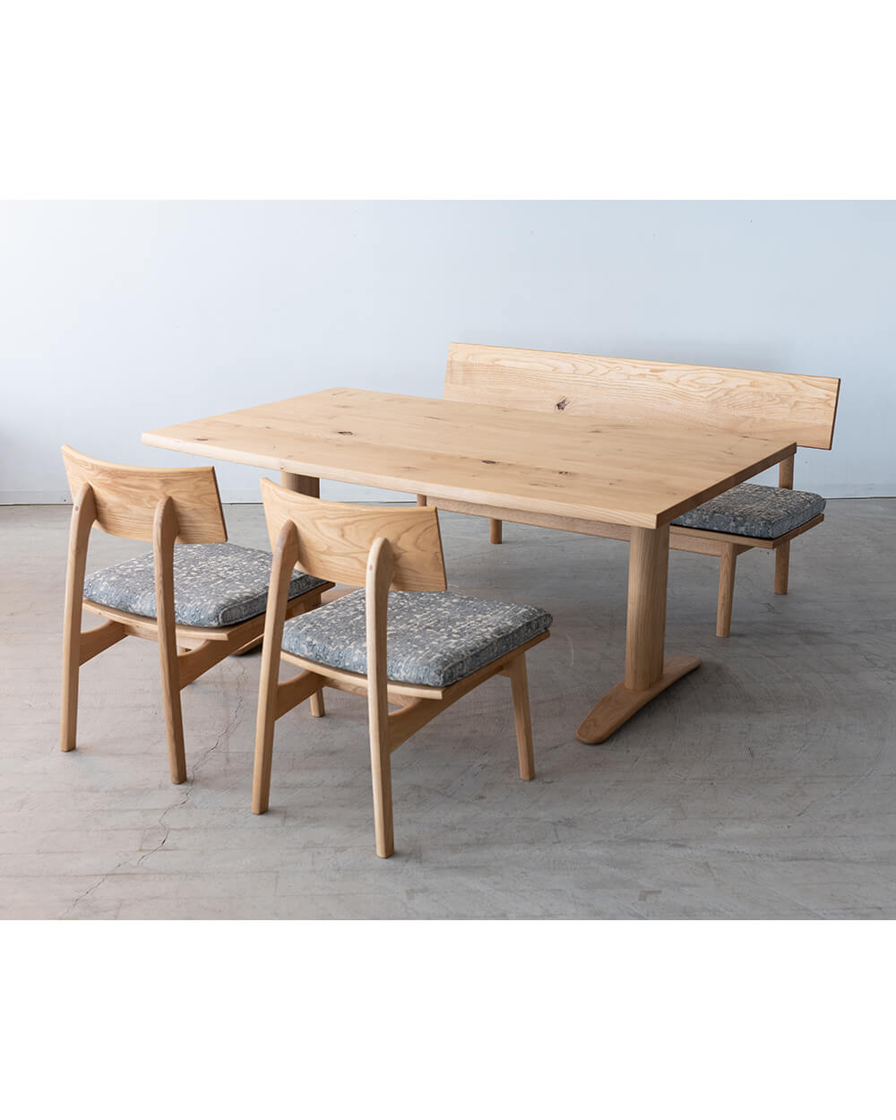 飛騨産業アウトレット］ダイニング4点セット 森のことば | cocochi