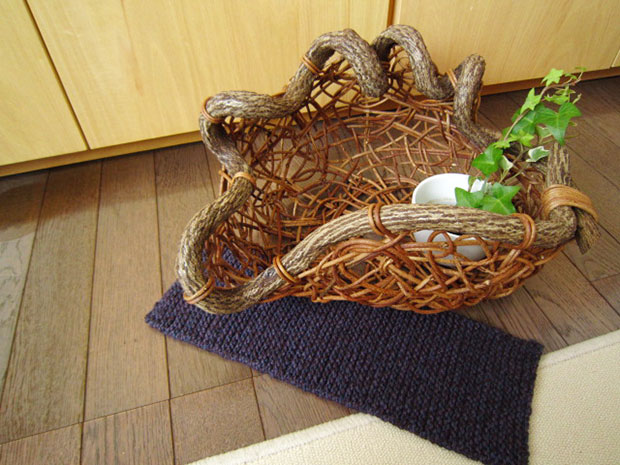 あけび蔓が山で採れるまで・その2 - ここち すたいる インテリア