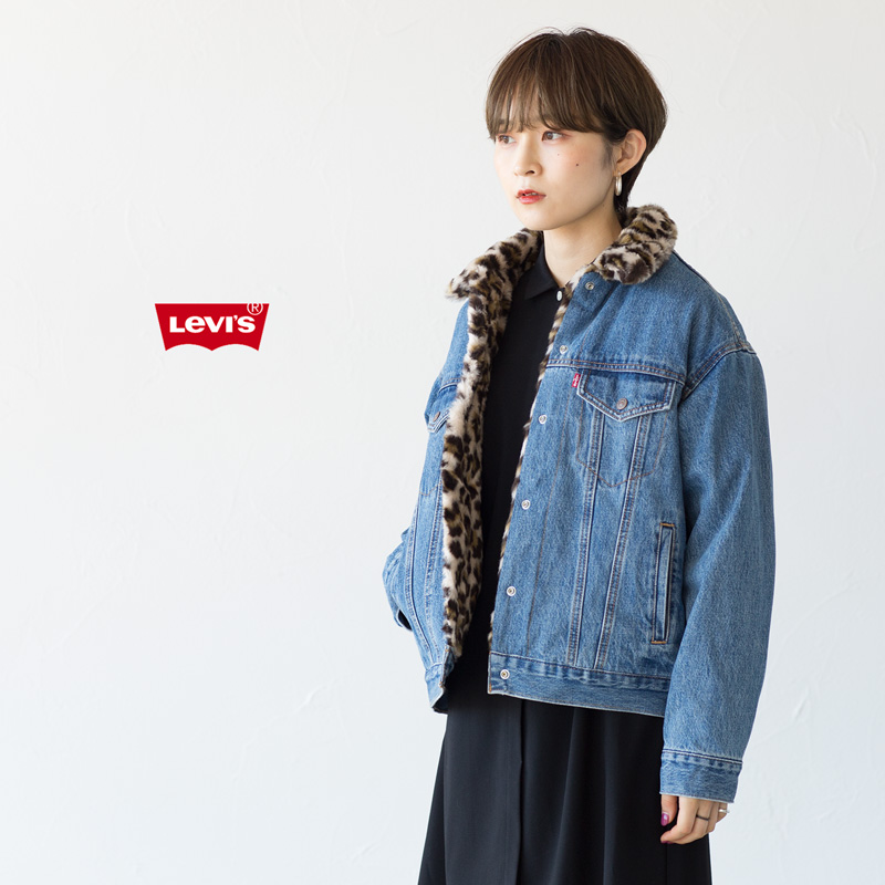 リーバイス レディース ファー ダッド トラッカー ジャケット 83958