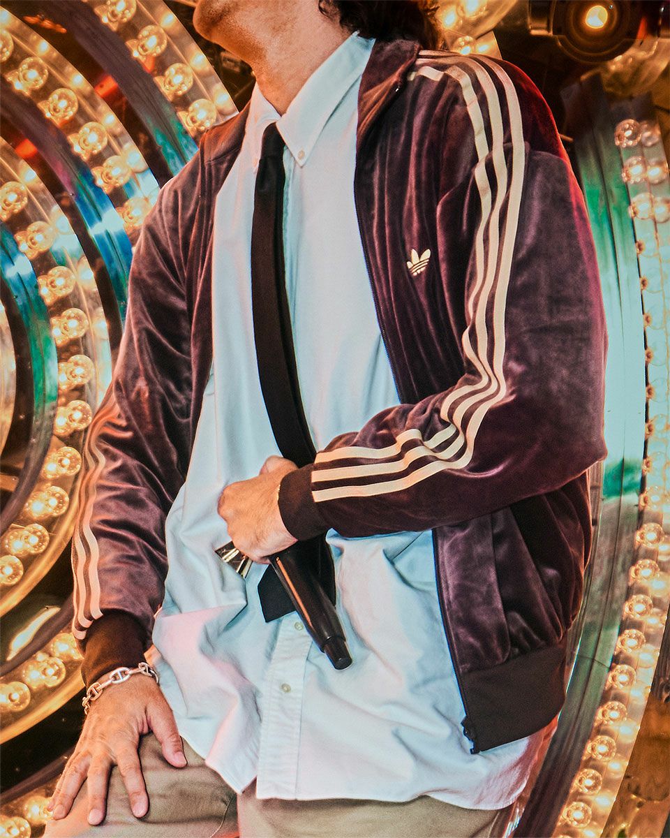 アディダス ベロア ジャージ ファイヤーバード トラックトップ adidas