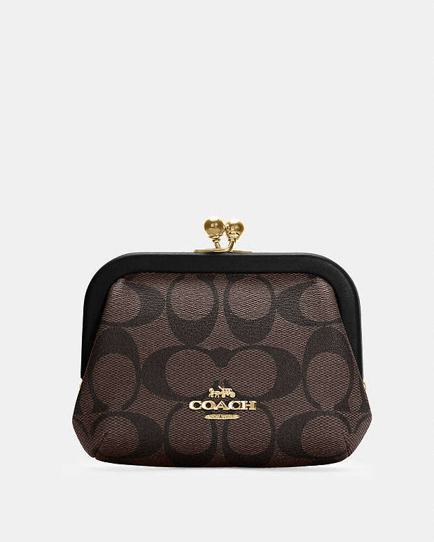 公式】コーチアウトレット | ノラ キスロック カード ケース