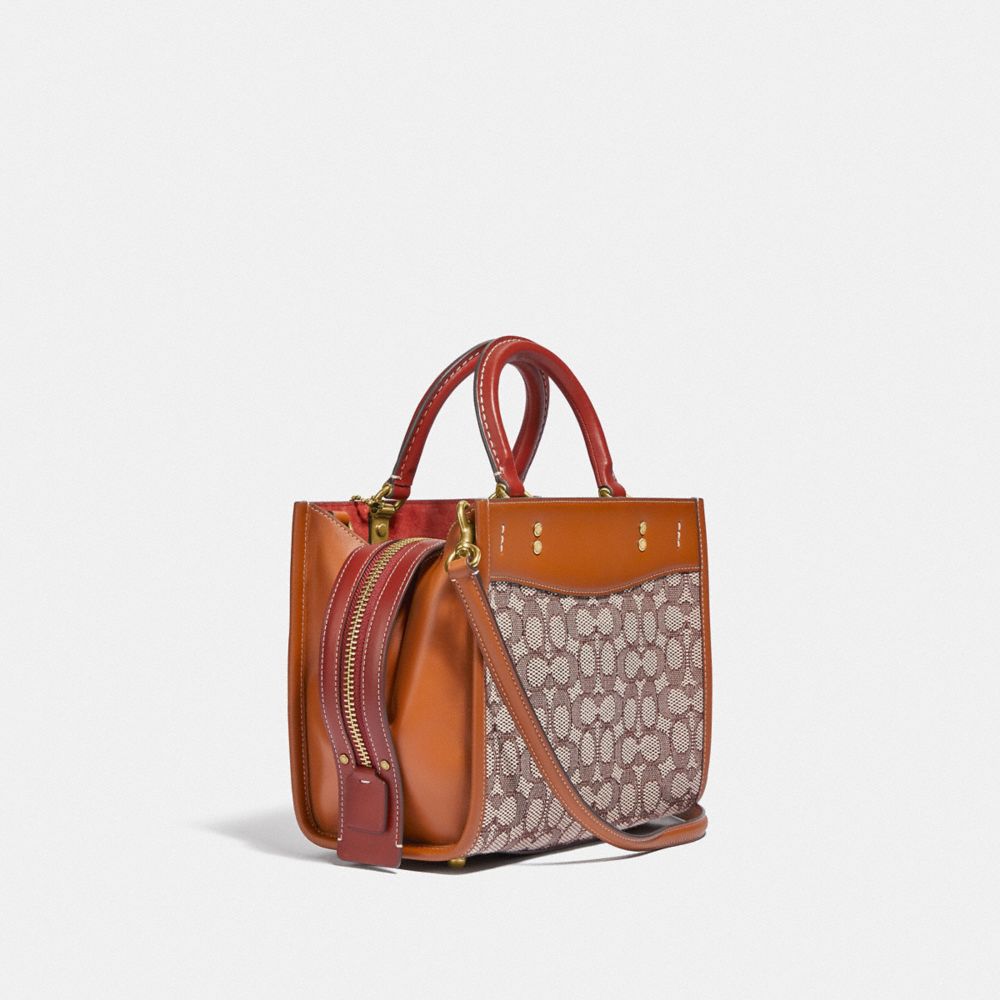 公式】COACH – コーチ | ローグ 25 シグネチャー テキスタイル ジャ