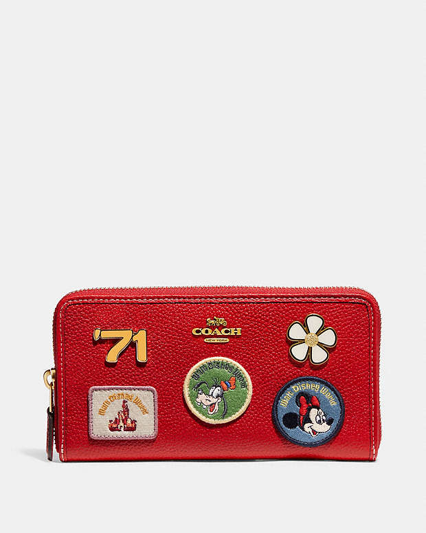 公式】COACH – コーチ | 【DISNEY x COACH】アコーディオン ジップ