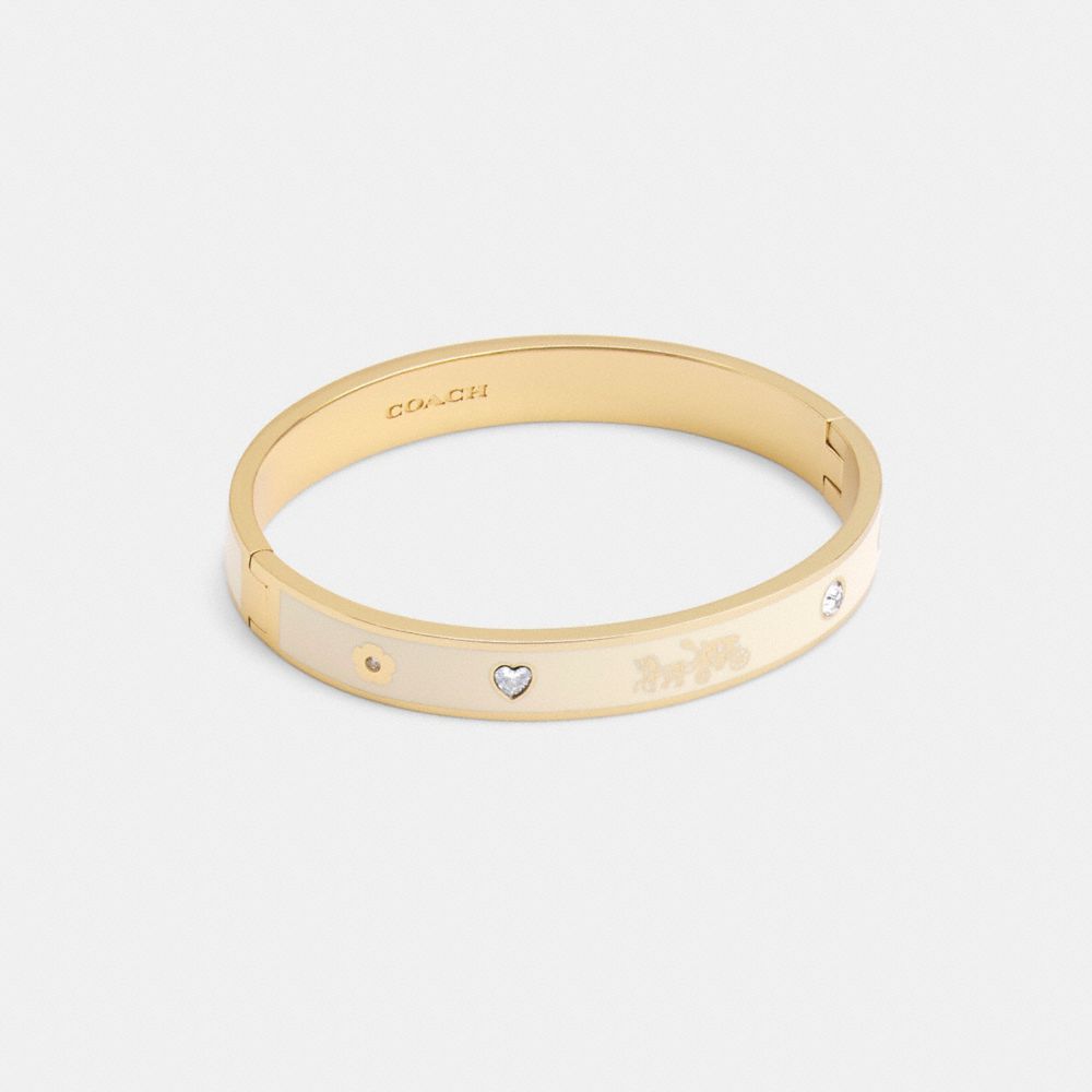 公式】COACH – コーチ | ホース アンド キャリッジ エナメル ヒンジド