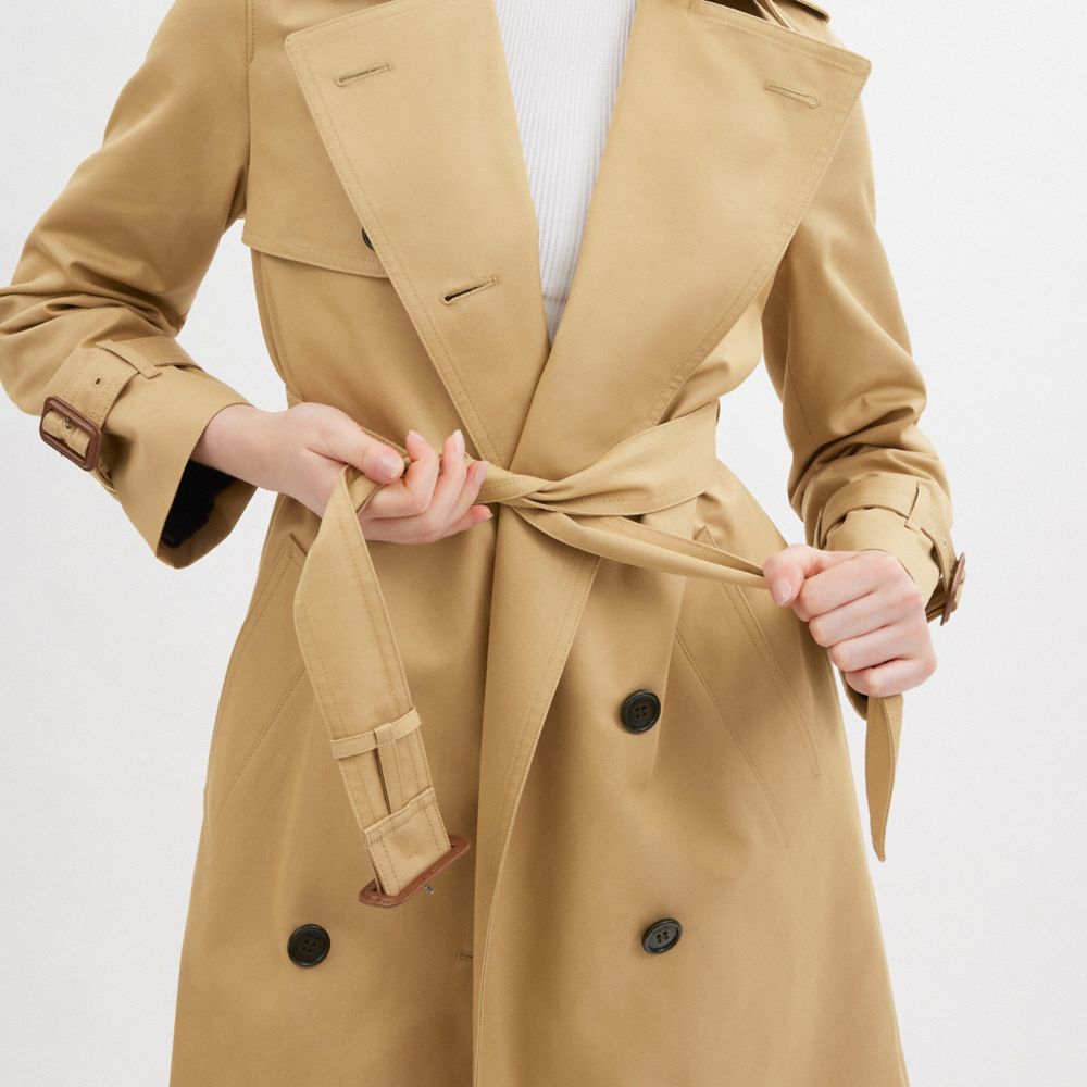 mettya COACHフーデッド トレンチ コート COACH® | Trench Coat
