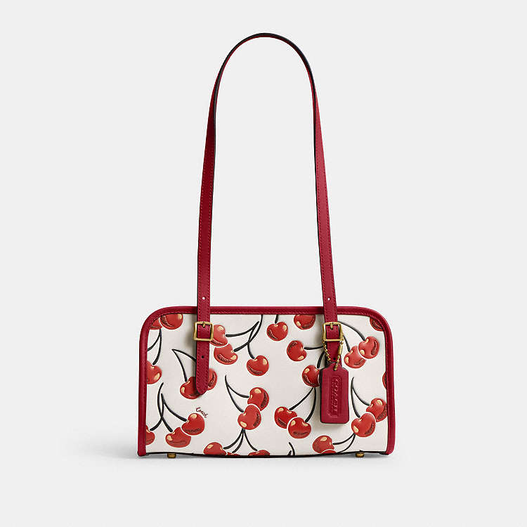 COACH® Outlet | Swing Zip Bag With Cherry Print
