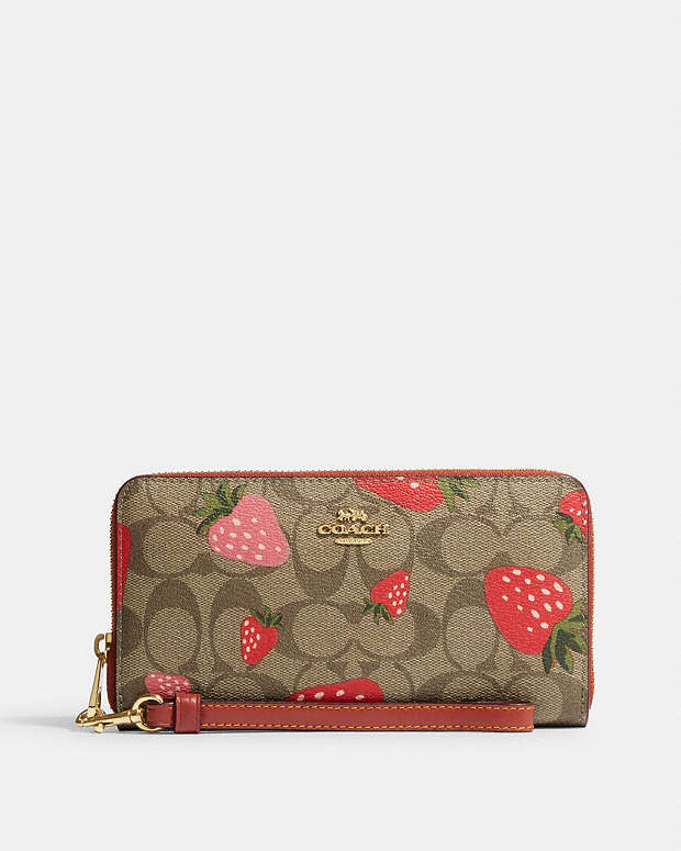 公式】コーチアウトレット | ロング ジップ アラウンド ウォレット