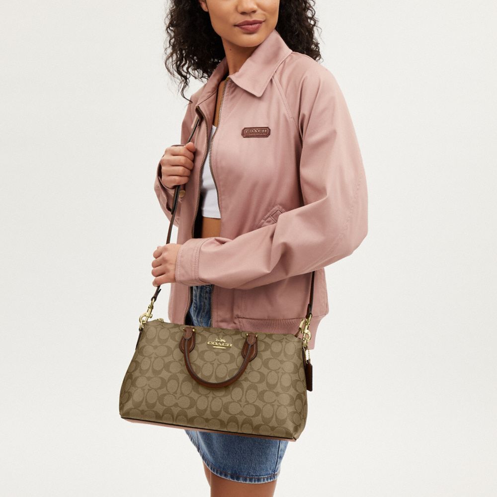 公式】コーチアウトレット | ジョージア サッチェル・シグネチャー