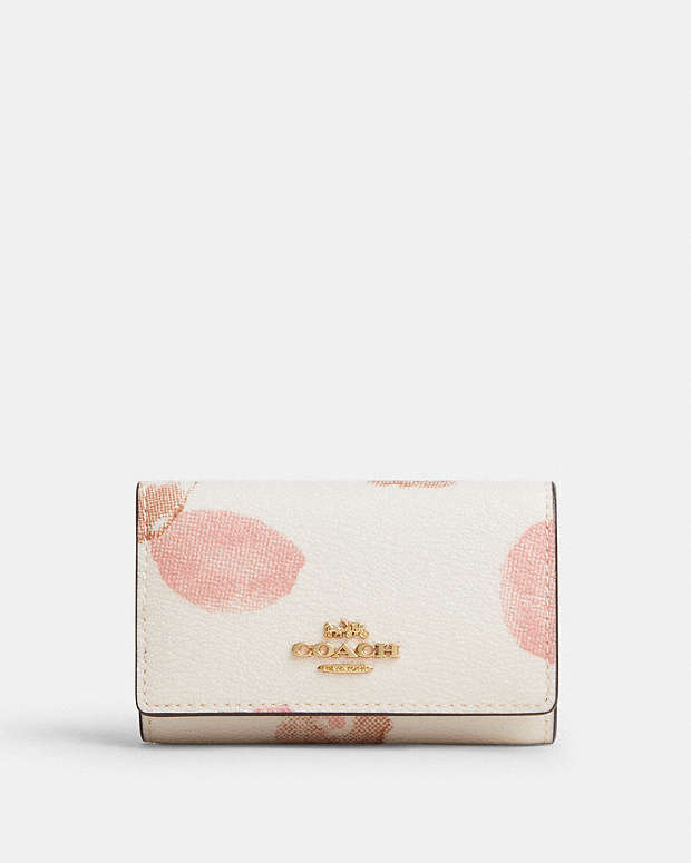 公式】コーチアウトレット | ファイブ リング キー ケース・フローラル