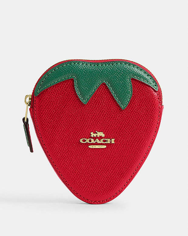 公式】コーチアウトレット | ストロベリー コイン ケース