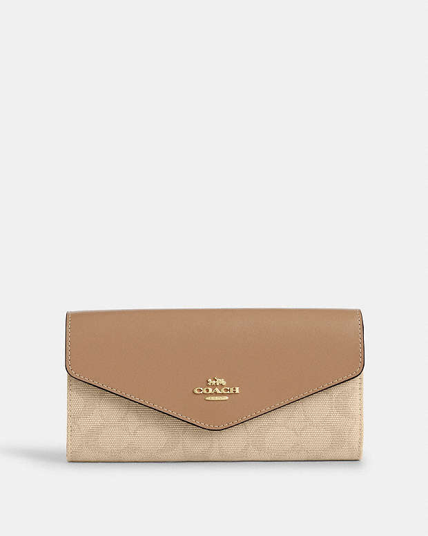 公式】コーチアウトレット | エンベロープ ウォレット・シグネチャー