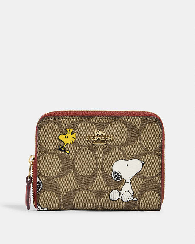公式】コーチアウトレット | 【COACH X PEANUTS】スモール ジップ