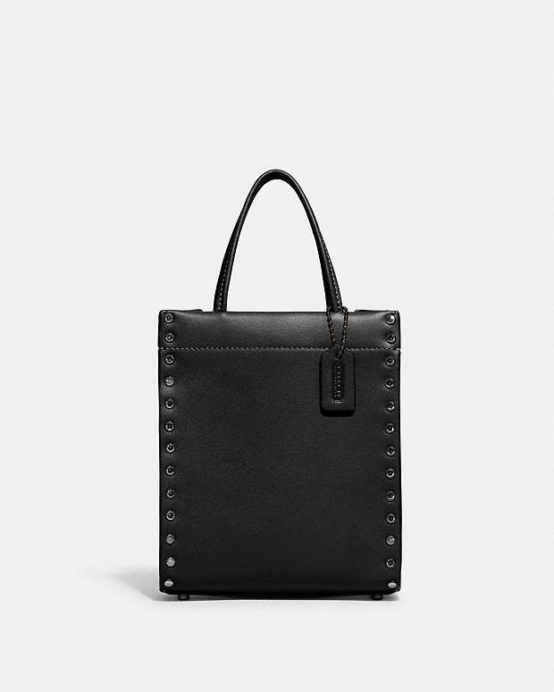 公式】COACH – コーチ | ミニ カシン トート・クリスタル リベット