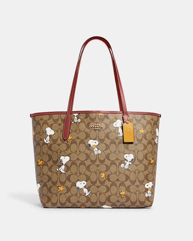 公式】コーチアウトレット | 【COACH X PEANUTS】シティ トート