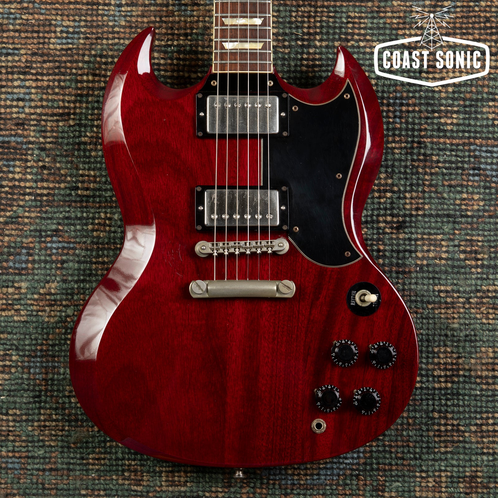 1989 Greco SS63-60 '61 SG Standard Made in Japan w/ USA Seymour Duncan
