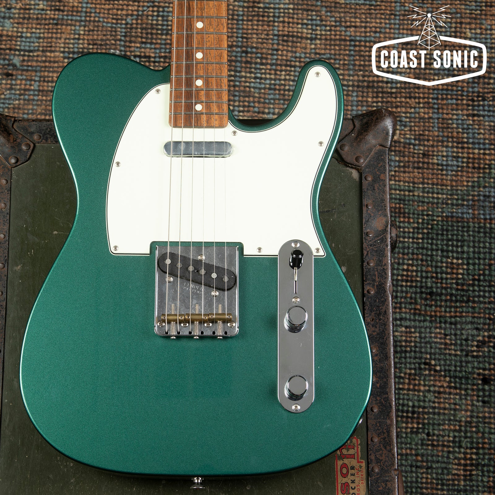 2020 Fender Hybrid 60s Telecaster Made in Japan Sherwood Green Metalli