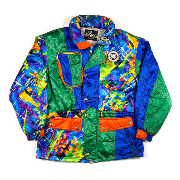 Vintage 80's Asics Austria Competition Ski Wear Retro Snowboard