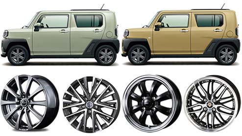 タフトのホイールにおすすめの社外アルミ～純正サイズ15インチ10選 - COBBY