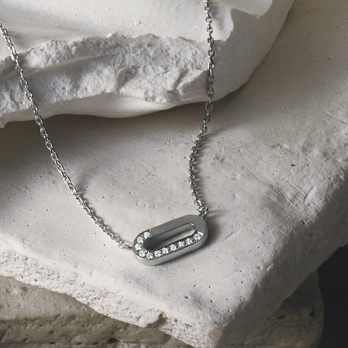 Lierrey ラボグロウンダイヤモンドネックレス オーバル - 株式会社