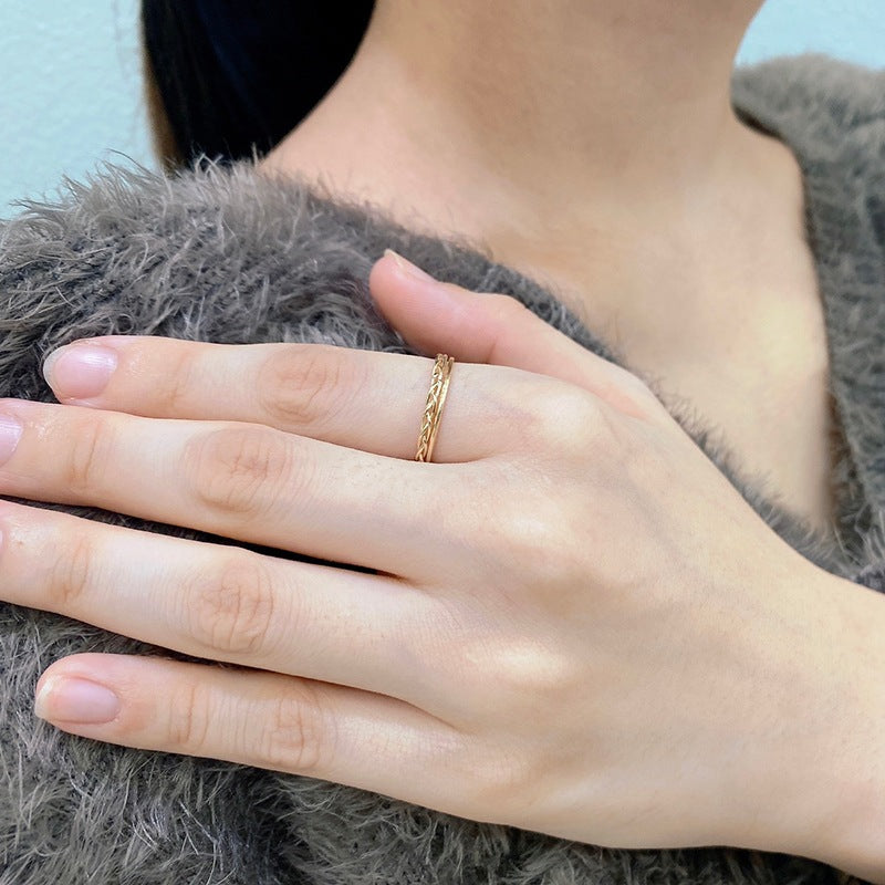 K10YG スキニー リング – COLETTE GIFT