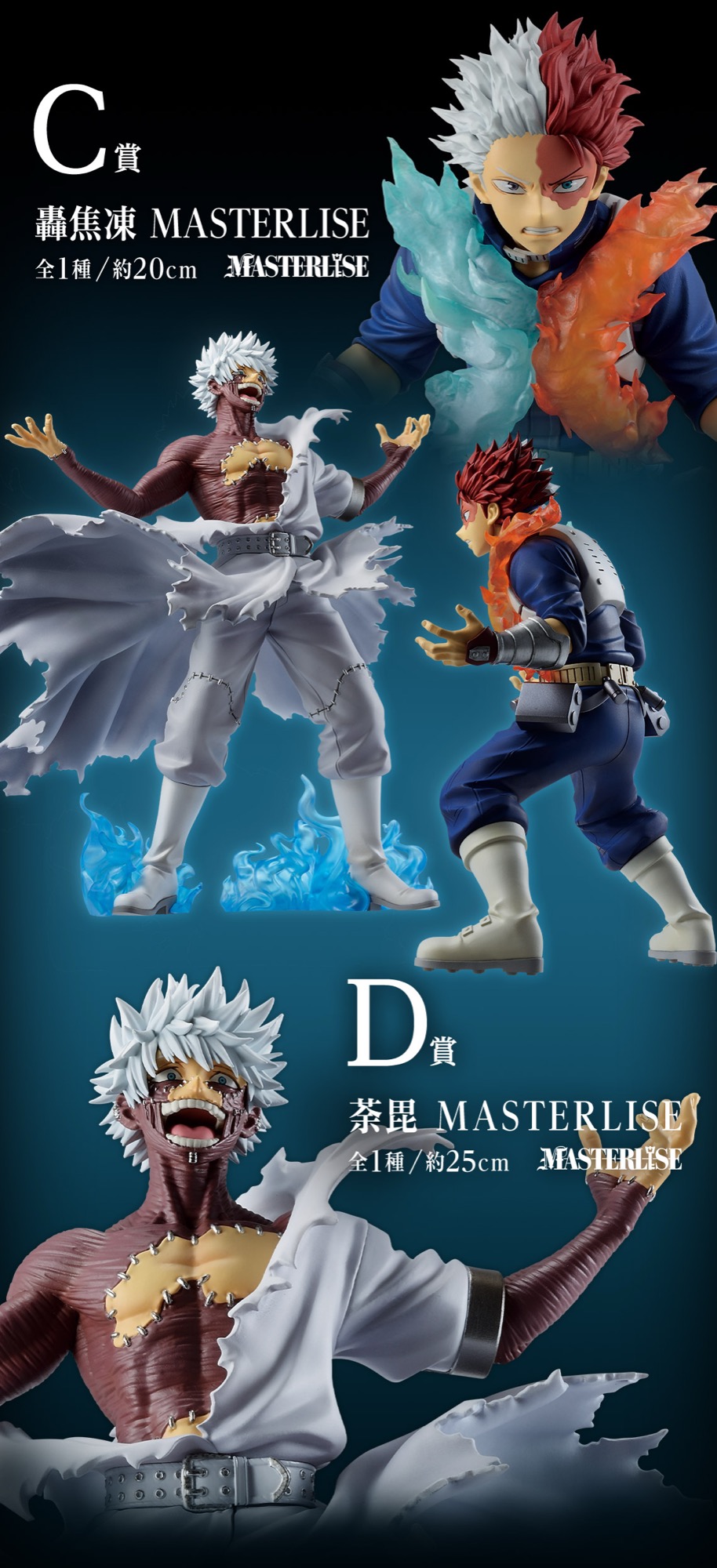 ヒロアカ 一番くじ 幸せの上に 轟兄弟やお茶子 & トガらのフィギュア解禁!