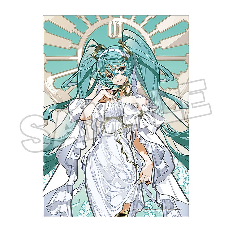 初音ミク 女神ミク降臨! イラストレーター米山舞氏デザイン 新グッズ発売
