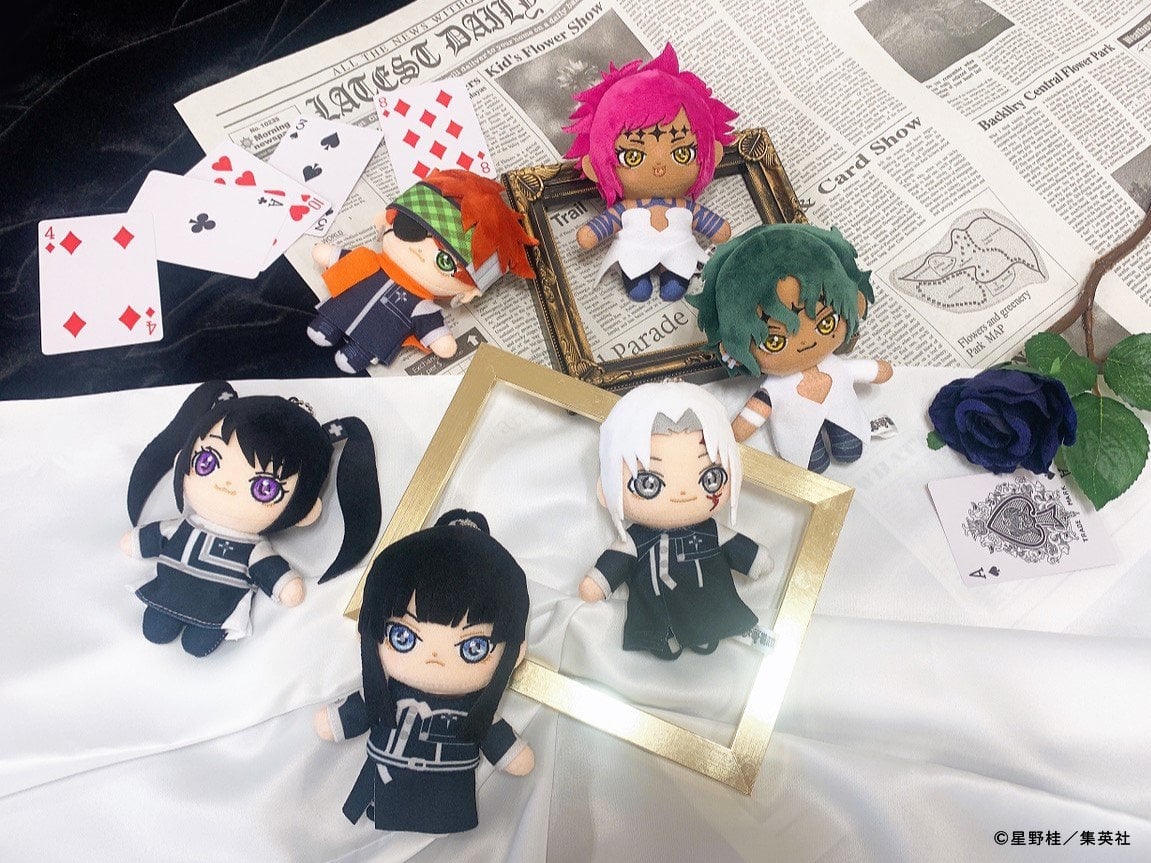 D.Gray-man アレン・神田・ラビたち ぬいぐるみキーホルダー 11月再販