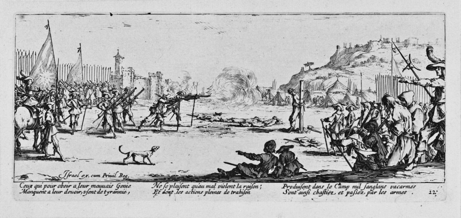 戦争の悲惨（大）』：銃殺刑|ジャック・カロ |所蔵作品検索｜国立西洋