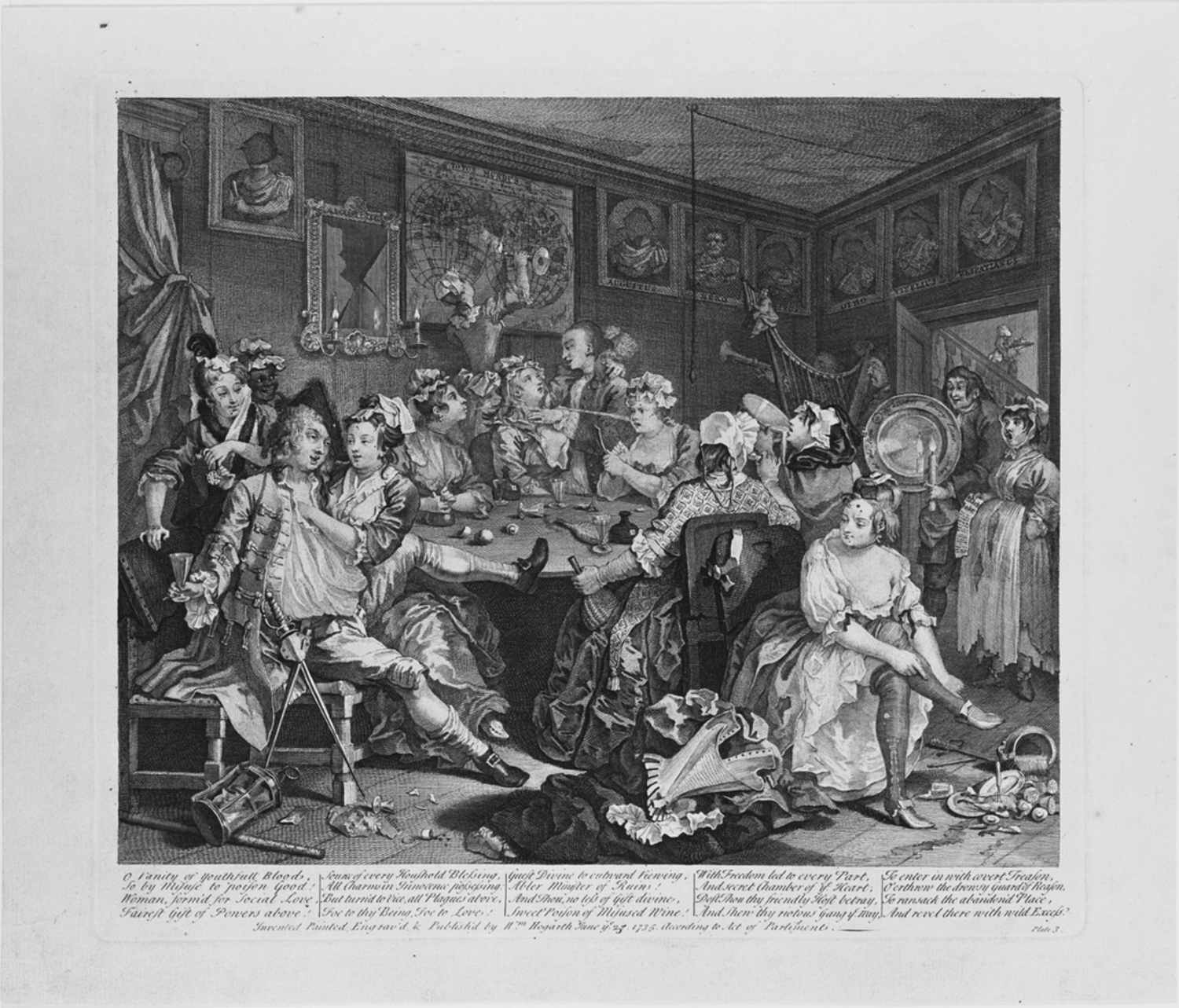 放蕩一代』：（3）|ウィリアム・ホガース |所蔵作品検索｜国立西洋美術館